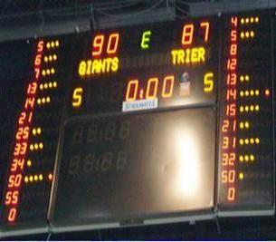 Endstand 90 zu 87